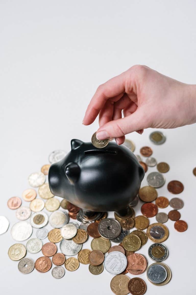 money and a bank
