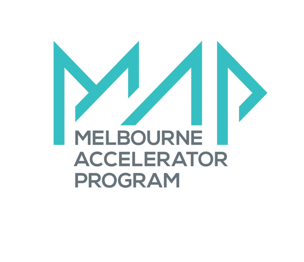 MAP's logo, an australian startup accelerator