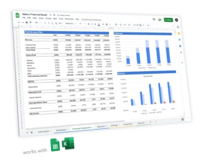 bakery business plan financial statement