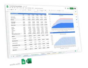 business plan coworking excel