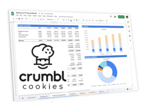 Crumbl Cookies business plan template