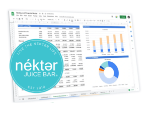 Nekter Juice Bar franchise business plan template