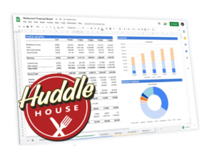 huddle house franchise business plan template