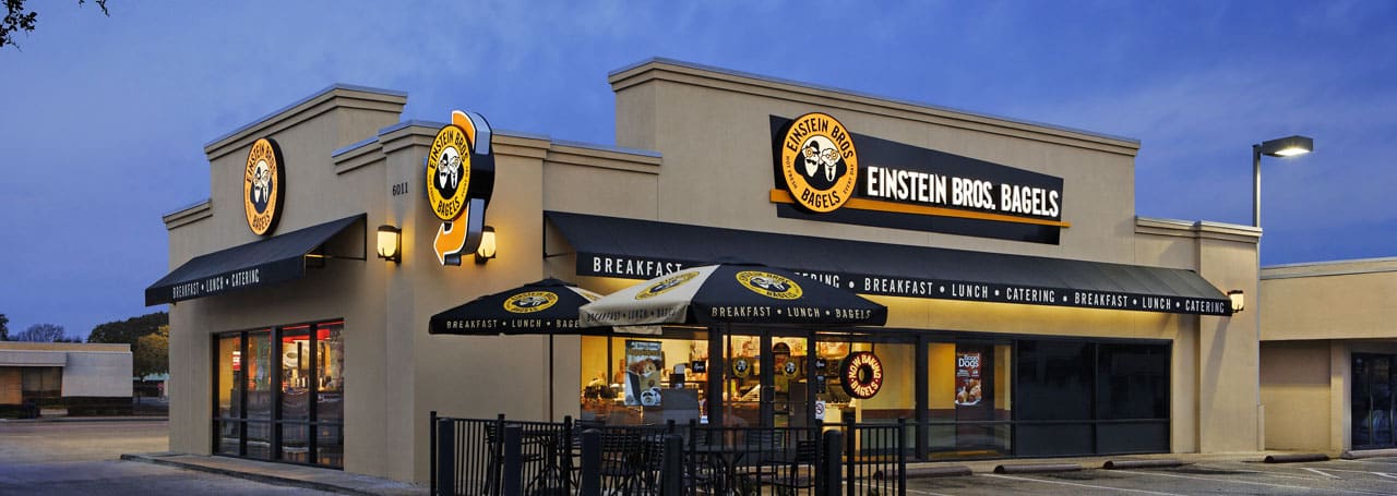 Einstein Bros. Bagels Franchise storefront