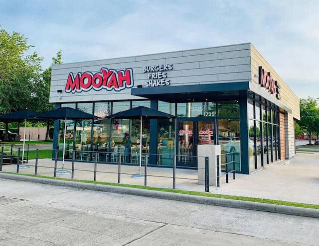 Mooyah franchised restaurant