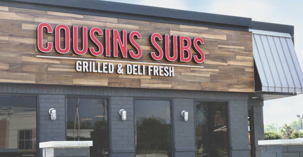 Cousins Subs Franchise Costs 445K 955K (+ 2024 Profits)