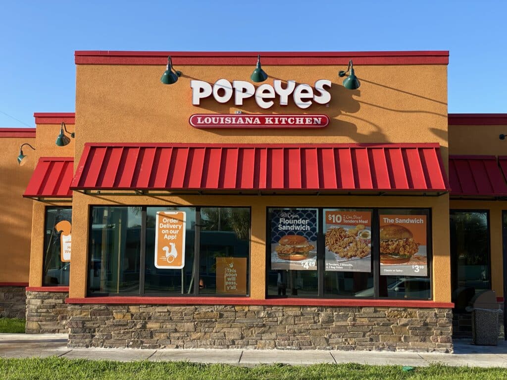 Popeyes restaurant