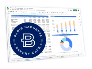 Paris Baguette franchise business plan template