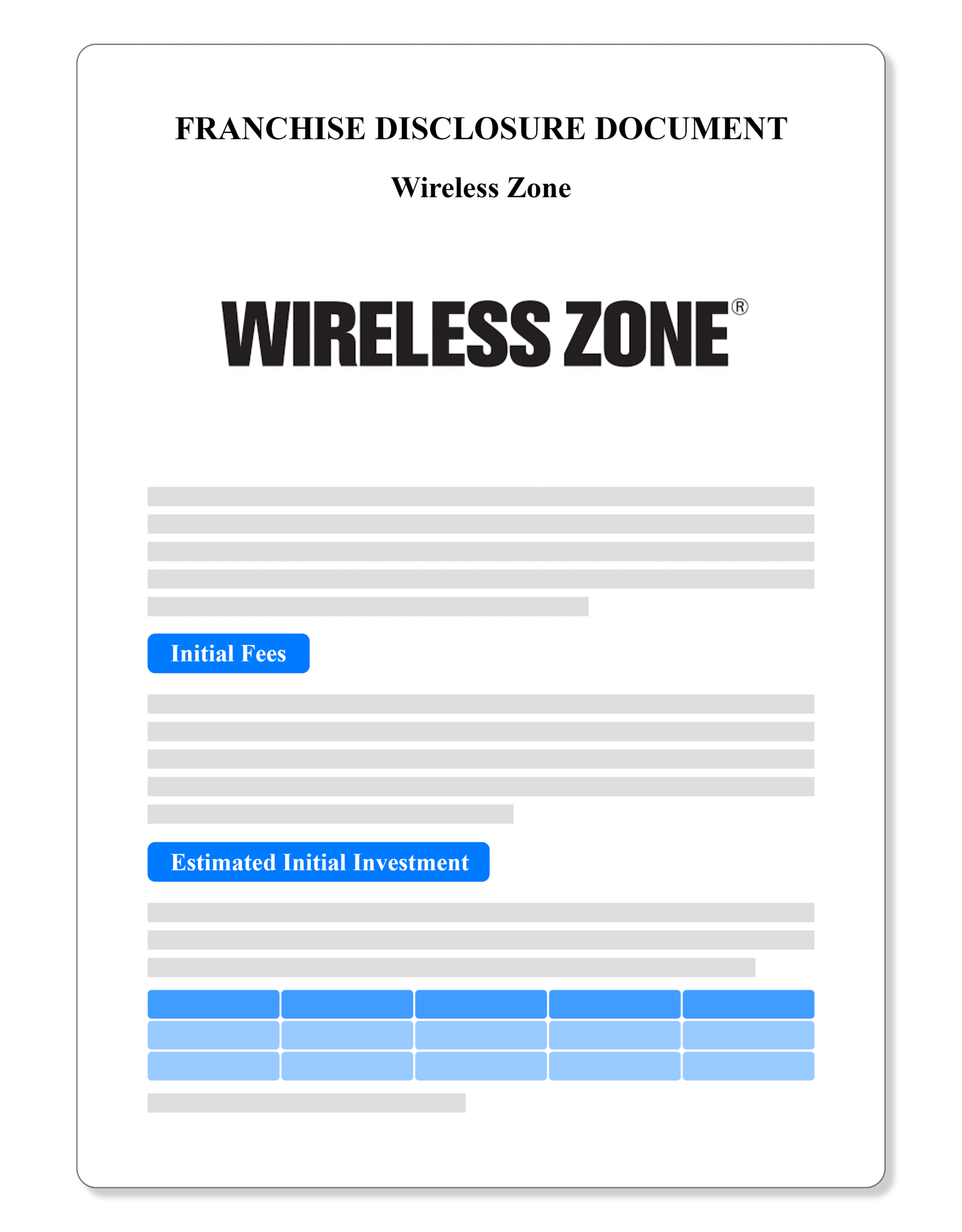 Wireless Zone FDD