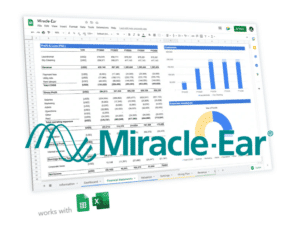 Miracle-Ear franchise financial plan template