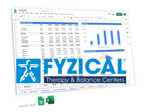 FYZICAL Therapy & Balance Centers financial plan template