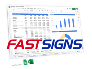 FastSigns franchise business plan template