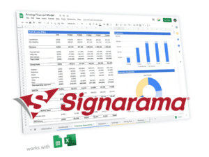 Signarama franchise business plan template