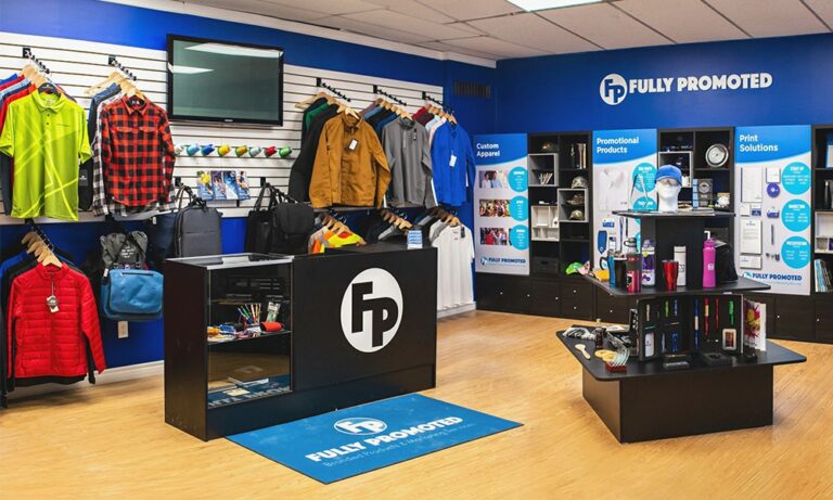 Fully Promoted franchise shop