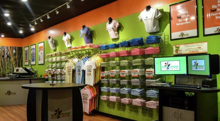 Big Frog Custom T-Shirts franchise