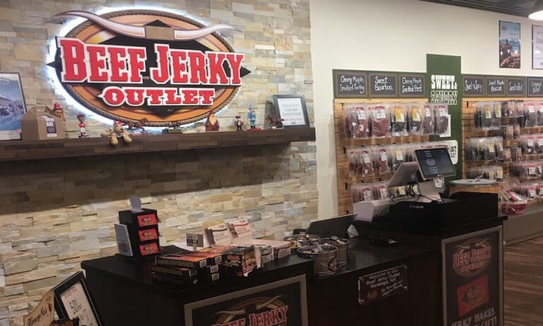 Beef Jerky Outlet franchised store