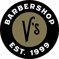 V's Barbershop Logo