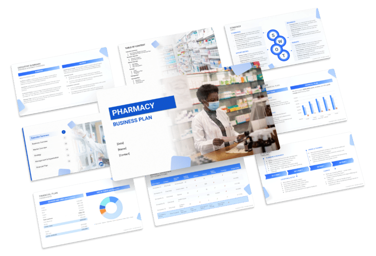 the business plan template for a pharmacy