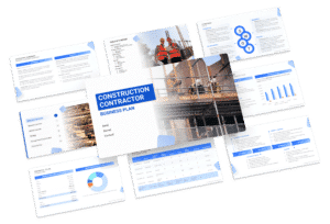 the business plan template for a construction contractor business