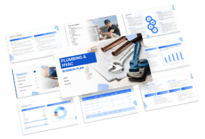 the business plan template for a plumbing & HVAC business