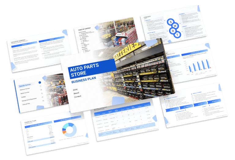 the business plan for an auto parts store