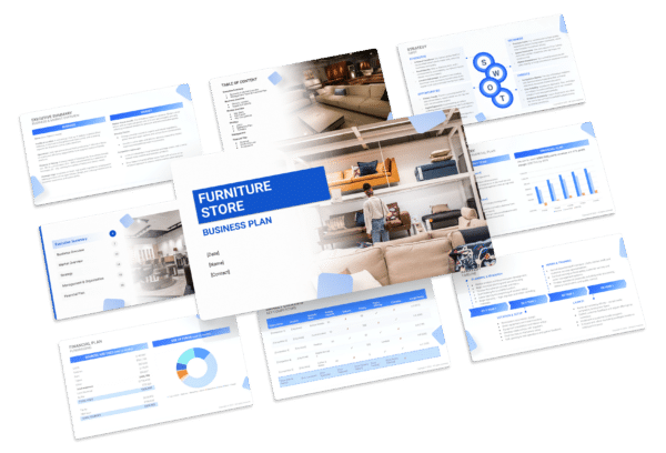 the business plan template for a furniture store