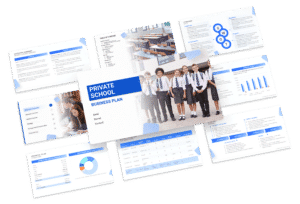 the business plan template for a private school