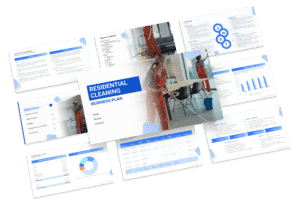 the business plan template for a residential cleaning business