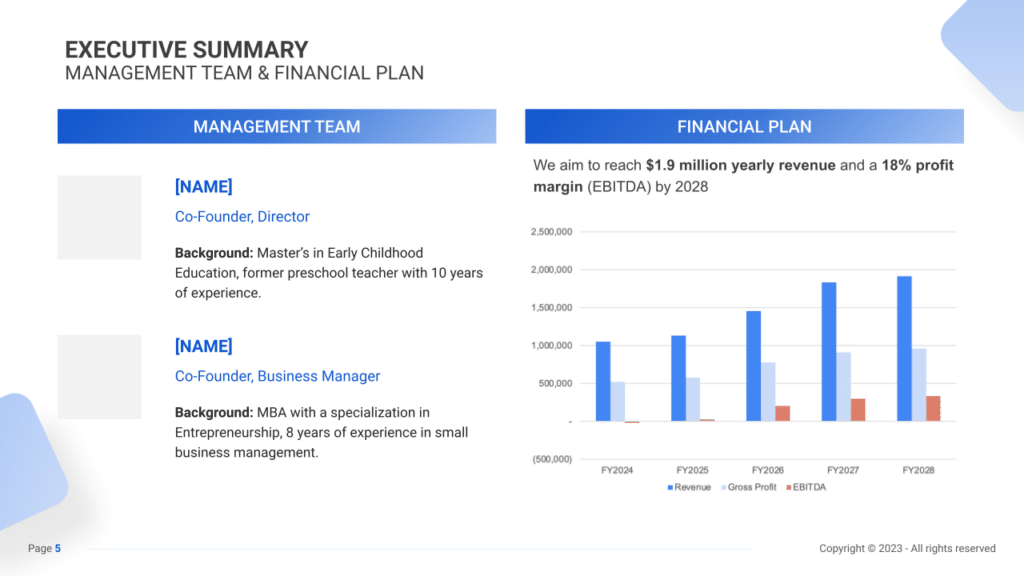 daycare business plan executive summary2