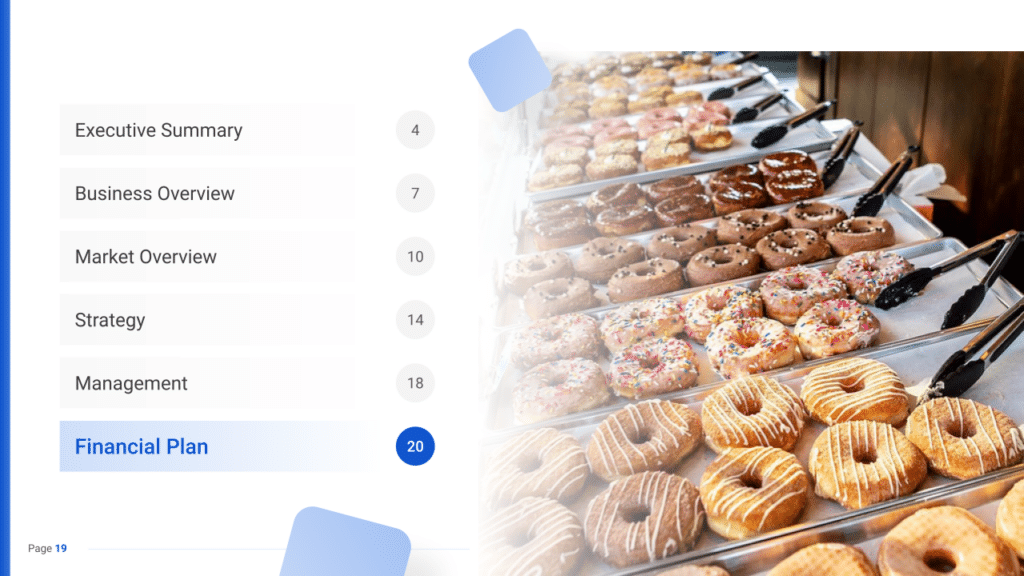 Donut Shop Business Plan financial plan1