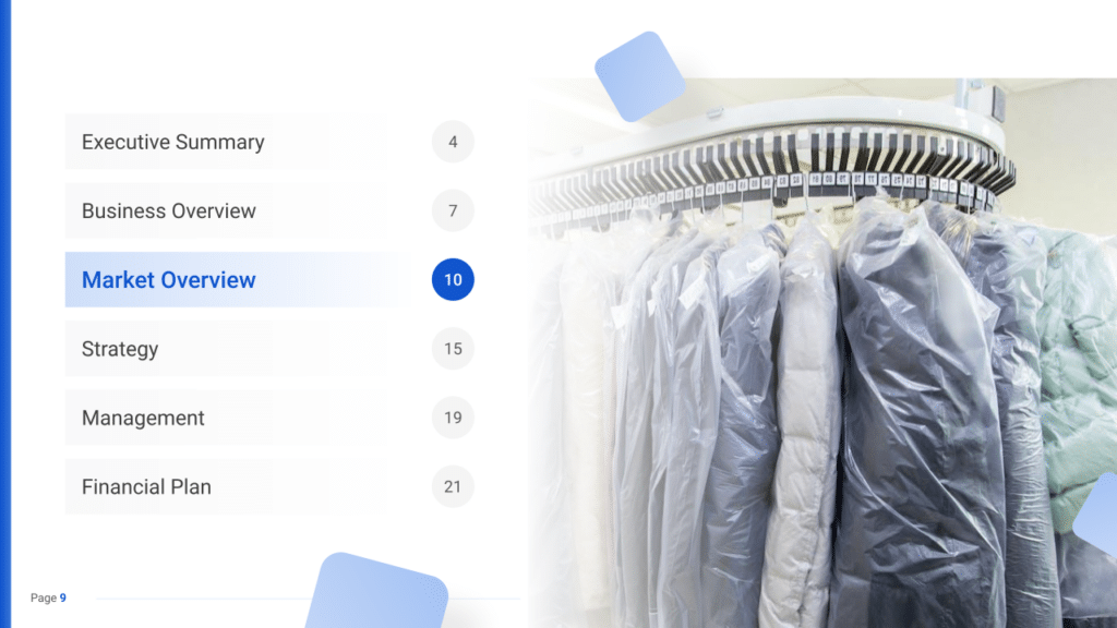 Dry Cleaning Business Plan market overview