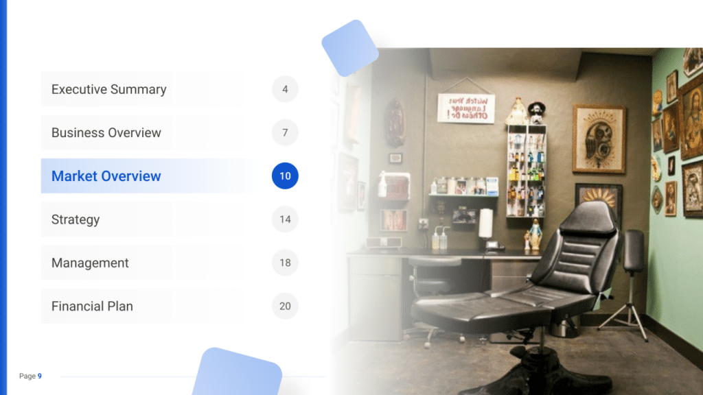 Tattoo Parlor Business Plan market overview
