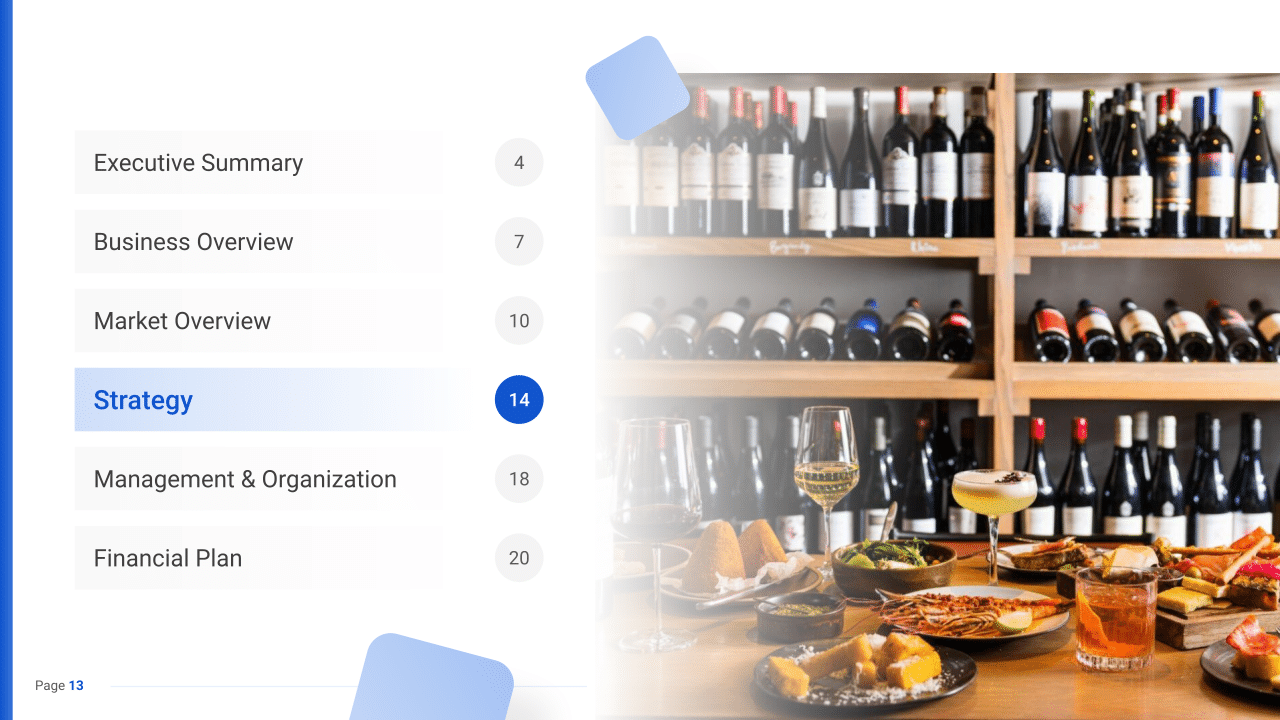 Wine Bar Business Plan Template & PDF Example SharpSheets