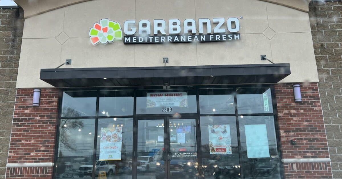 Garbanzo Mediterranean Fresh Franchise Costs 552K 735K (2024 Fees