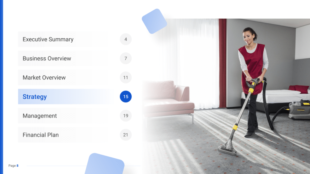 Carpet and Upholstery Cleaning Business Plan strategy