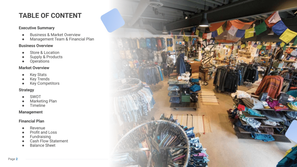 Outdoor Sports Gear Store business plan