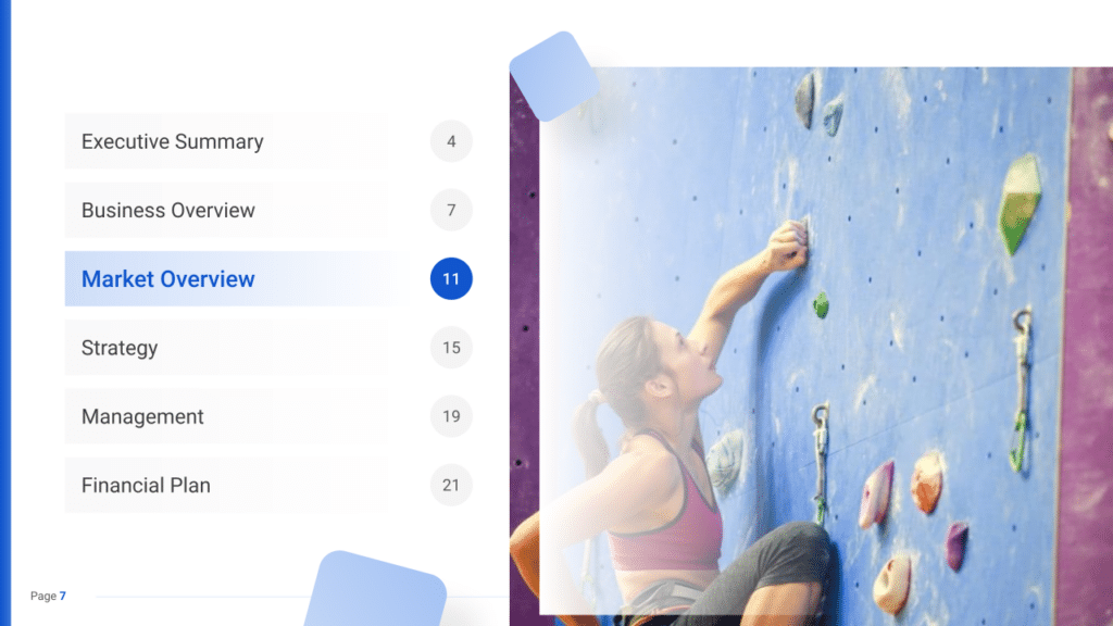 Rock Climbing Gym Business Plan market overview