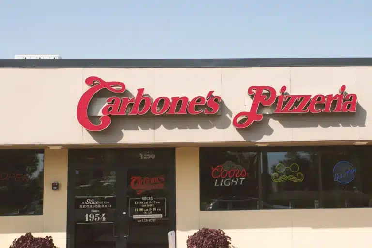 Carbone's Pizzeria franchise.