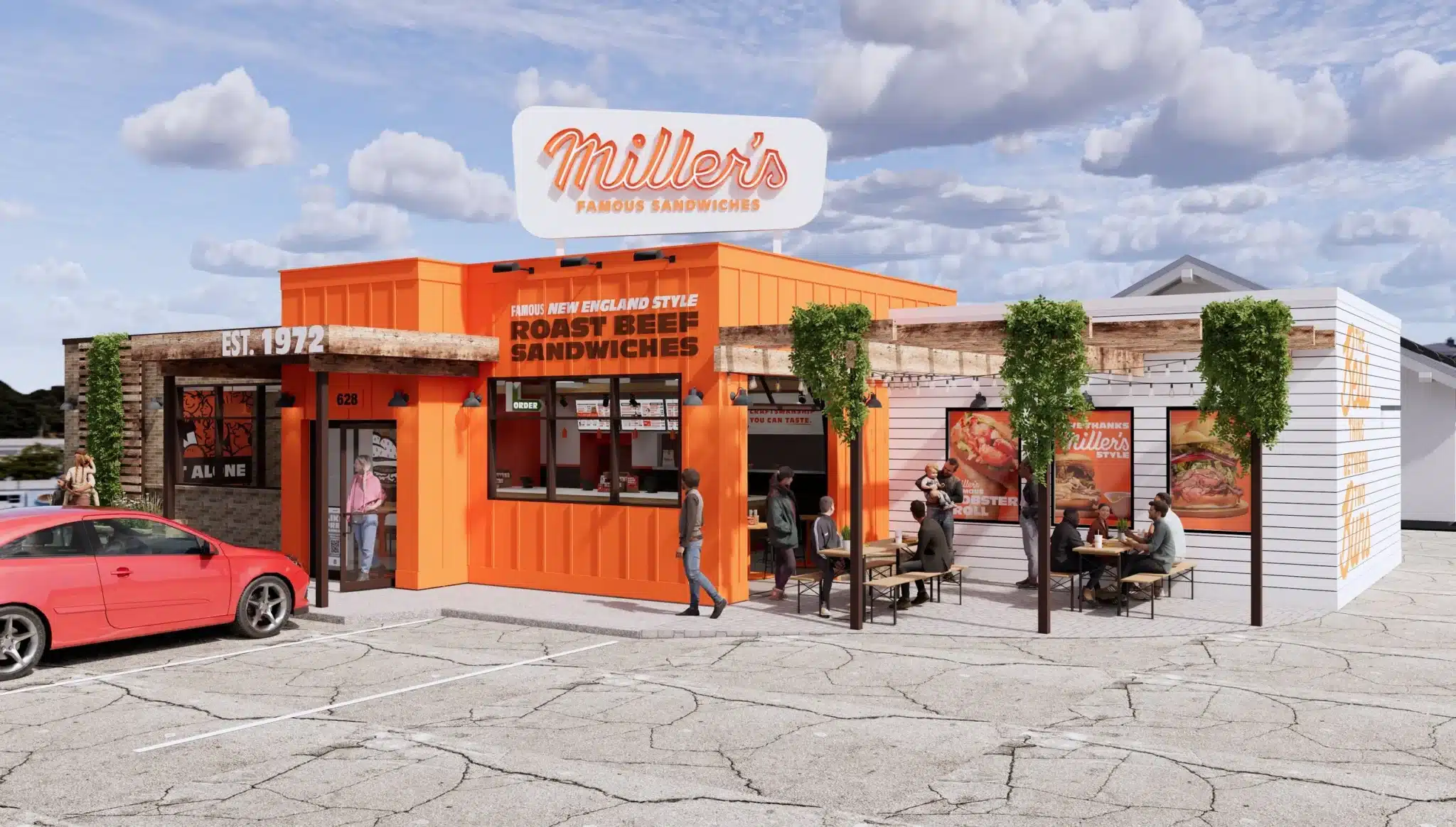 Miller's Famous Sandwiches franchise.