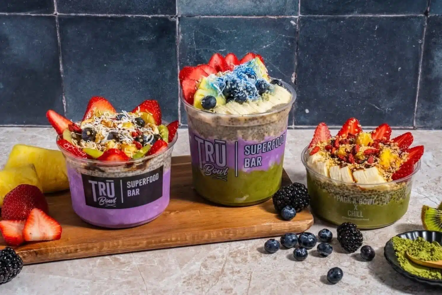 Tru Bowl Superfood Bar franchise.