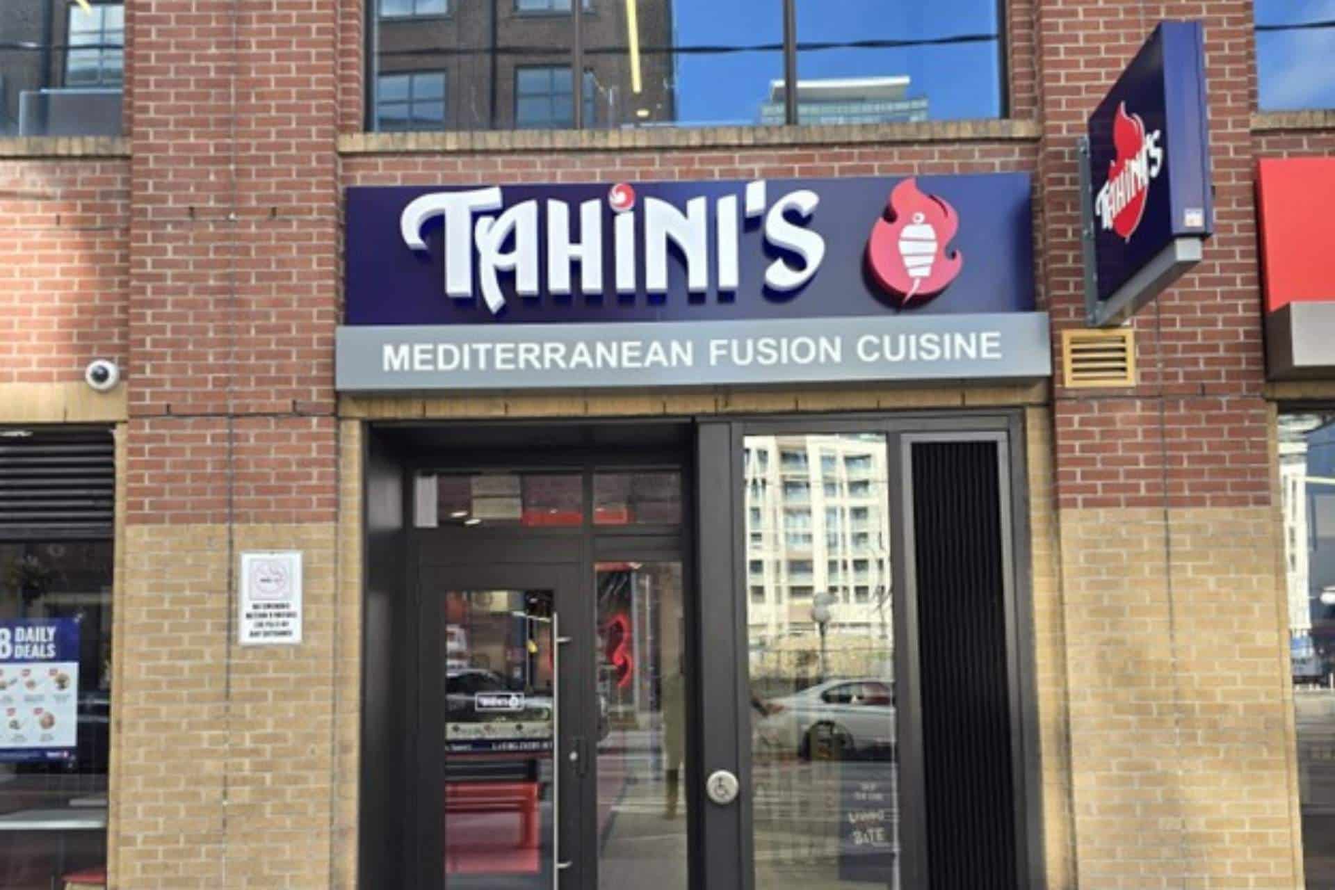 TAHINI'S MEDITERRANEAN CUISINE franchise