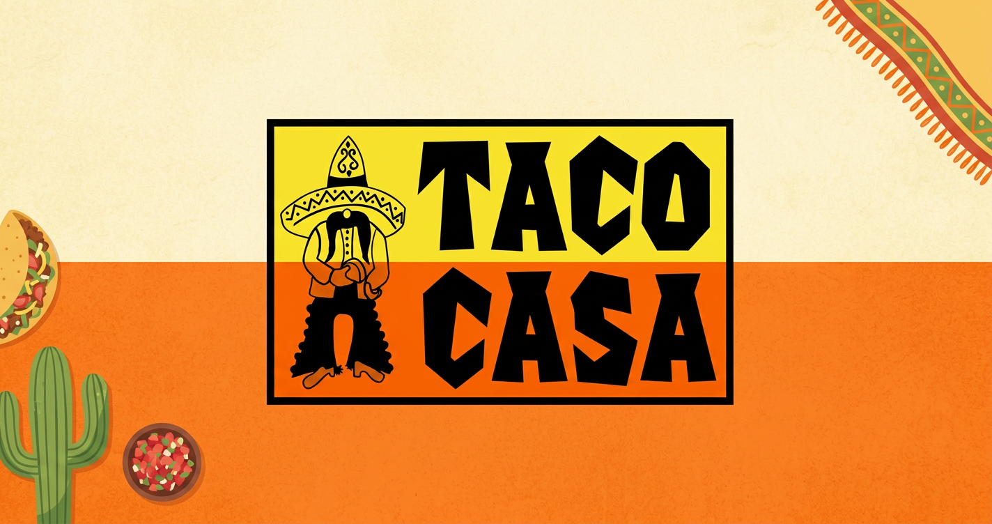 Taco Casa logo — franchise profit margin 14 to 18 percent